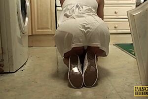 Tender Valentina Bianco Faces Rough Destruction by Hung Master