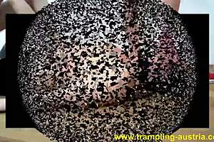 the goddess lady tramples bound girls in fetish