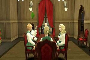 dragon ball porn epi 34 maestro roshi has his sex harem and fucks them all anal and oral ending in their mouths like bitches