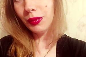 Wife fingers pussy on camera for husband