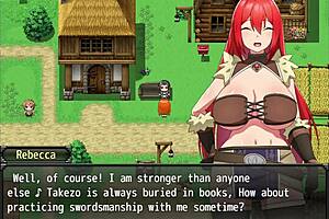 Rebecca Saves Boy From Bandits With Sword