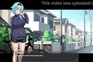 Busty Delivery Worker Exposed with Big Tits