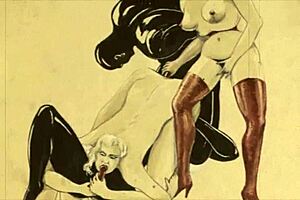 Vintage Erotic Comics And Drawings From Retro Anime.