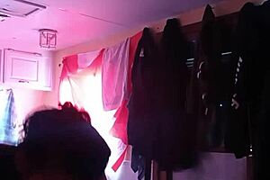 This slut sucks a deep load of cum