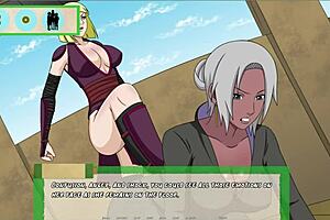 Jikage Rising Arc 2 Ep 16 Features Big Tits Kunoishi in Cartoon Game