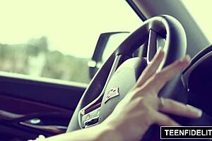 April Brookes, the teen callgirl, gets a rough fuck from a fat guy