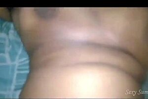 Desi babe with huge boobs bounces during wild fuck