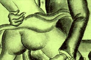vintage erotic drawings got me all hooked... man, didn’t think old sketches could be this hot!