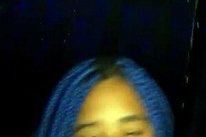 I flaunted my big tits in skirt without panties until he fucked me!