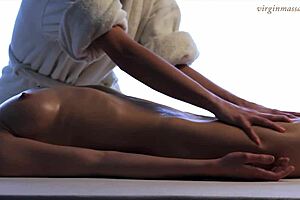 i love massaging little tight virgin pussy of teen 18+ vika