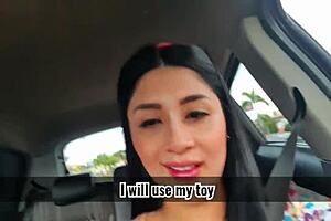 martinasmith fingers and squirts at the mall in public!