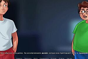 Taste milk straight from the tap, the babe said in summertimesaga