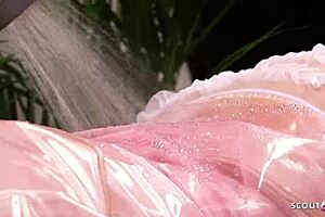 wet clothed cfnm sex for big boobs milf paige ashley in rain jacket