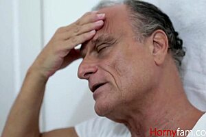 Stepmom's Pussy Cooked While Stepdad Locked