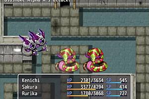 Secret Base Invasion: Ntr Police Ruri And Sakura Confront Bandits