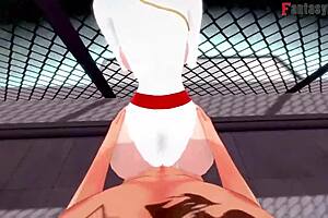 Power Girl Intensely Fucks Two Supermen In Fantasy Hentai