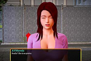 redhead and brunette play erotic game with big tits and ass in homemade family