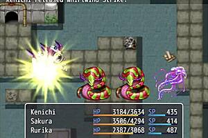 Secret Base Invasion: Ntr Police Ruri And Sakura Confront Bandits