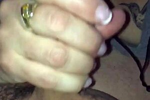 Slo-Mo Blowjob And Cumshot With Fat BBW Sucking