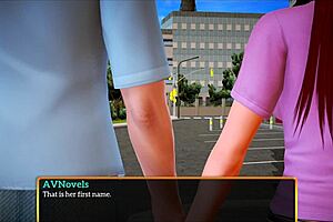 redhead and brunette play erotic game with big tits and ass in homemade family