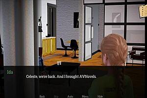 My new family 241! Erotic cartoon ass and tits in 3d anime hentai homemade action