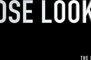 why is the big-titted brunette bent over studying her hairy beaver with a magnifying glass?