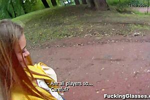 Fucked Emma In Glasses On Construction Site Intensely