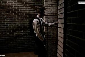 Young twinks dive into wild group banging session