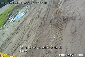 Fucked Emma In Glasses On Construction Site Intensely