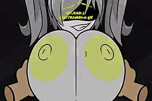 J couldn’t resist joining the wild hentai group banging scene. It got intense fast!