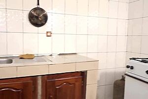 Rough anal with big tits milf