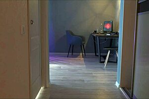 He spied on my pussy play, so I invited his cock to join. We rocked it together!