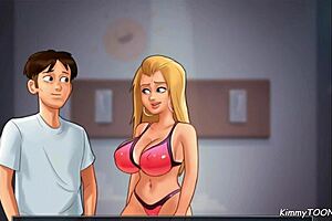 omg, blond cheerleader gettin fucked on beach by huge football dick!