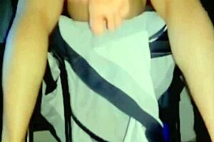 When alone, neighbor gives cock I love, ending in squirt orgasm