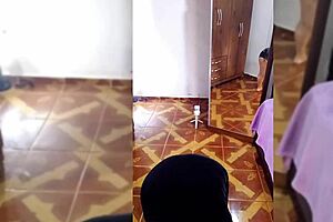 mirelladelic does a sexy striptease in fishnets 😍