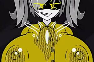 J couldn’t resist joining the wild hentai group banging scene. It got intense fast!