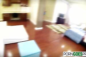 teen sara luvv gets punished by big dick in garage