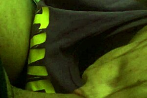 the lightskin amateur gives a close-up blowjob, sucking deep and swallowing every drop