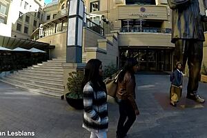 African lesbians eat pussy and finger in winter heat 🔥