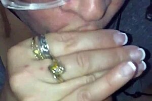 Slo-Mo Blowjob And Cumshot With Fat BBW Sucking