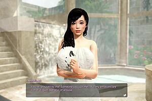 हॉट जवान औरत बाथरूम में चुचियों से लंड मसलती 😘