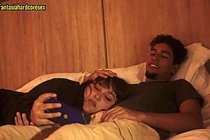 Argentinian bbw stepsister bends over for pov blowjob