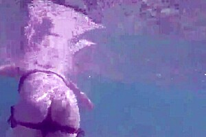 German Teen Flashes On The Beach