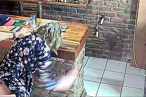 i caught my husband cheating with the neighbor's slut wife, fingering her pussy under skirt on hidden cam