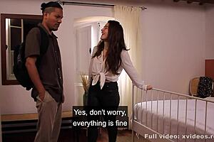 Stepson Slams Stepmother Hard Unlike His Father Ever Could