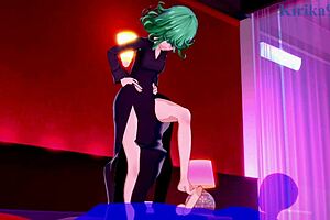 In One-Punch Man, Tatsumaki and Fubuki ENGAGE in INTENSE SEX with the OLD MAN, leading to a creampie