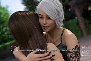 Teacher seduces old man in public cuckold scene