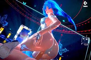 The shorekeeper in anime hentai adventure