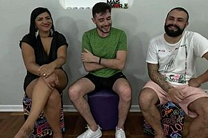 yo, we did a wild dp on nicoly mattos! cum inside her tight vagina till it foams, check this quickie!