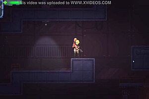 Zetria Fucks Alien Monster Cock in Hentai Game to Heal Herself